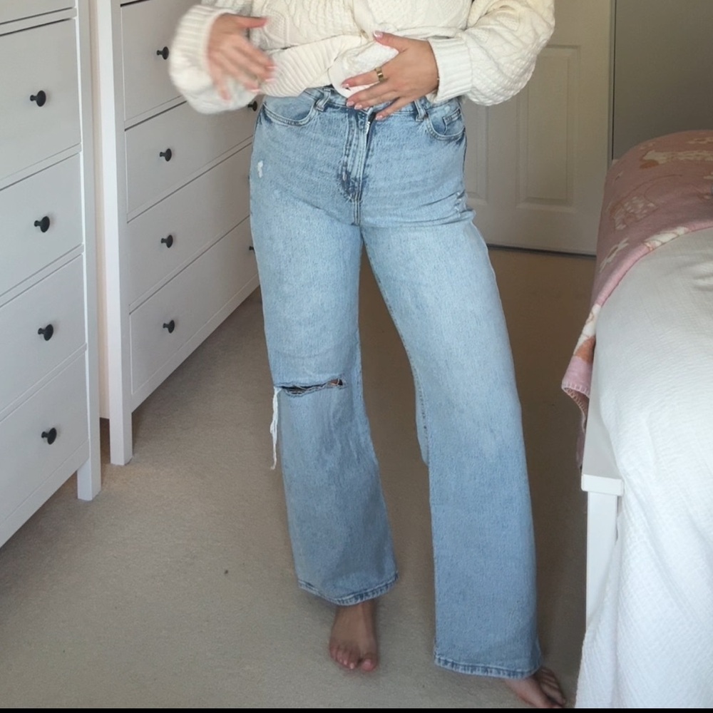H&M Light Blue Denim Jeans